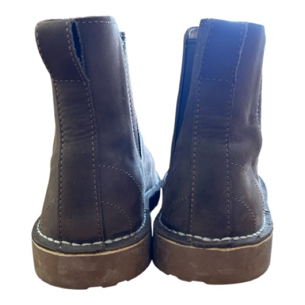 L.L. BEAN Stonington‎ Chelsea Boots Leather Brown Cocoa 11W Wide - Picture 8 of 9